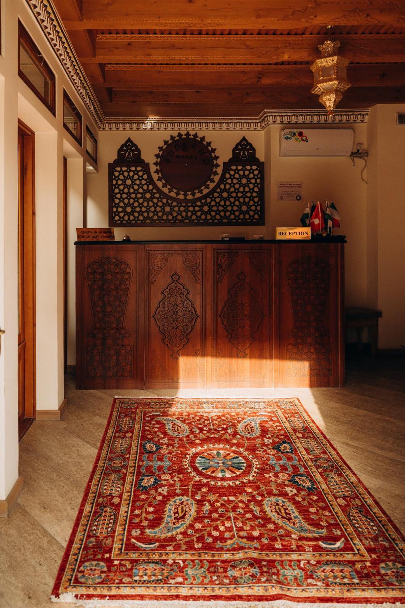 Hotel Shohrud Buchara Exterior foto